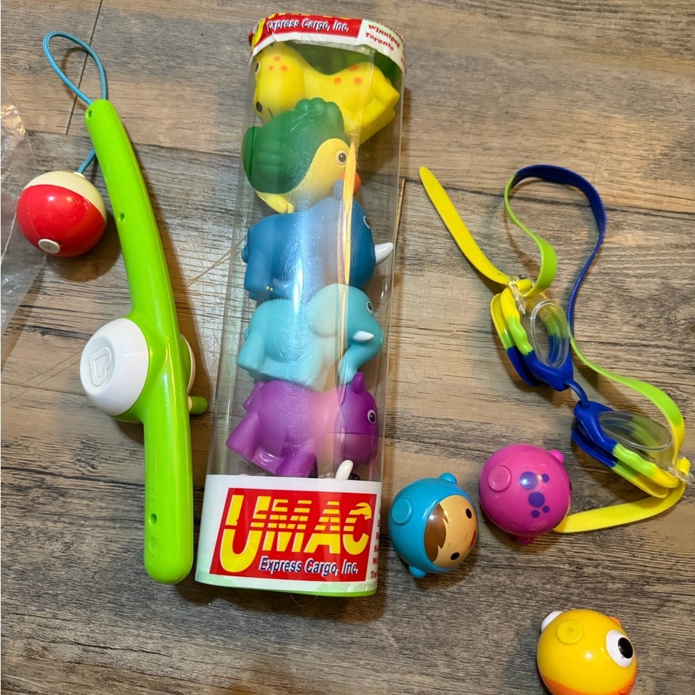Colorful Bath Toy Set for Kids